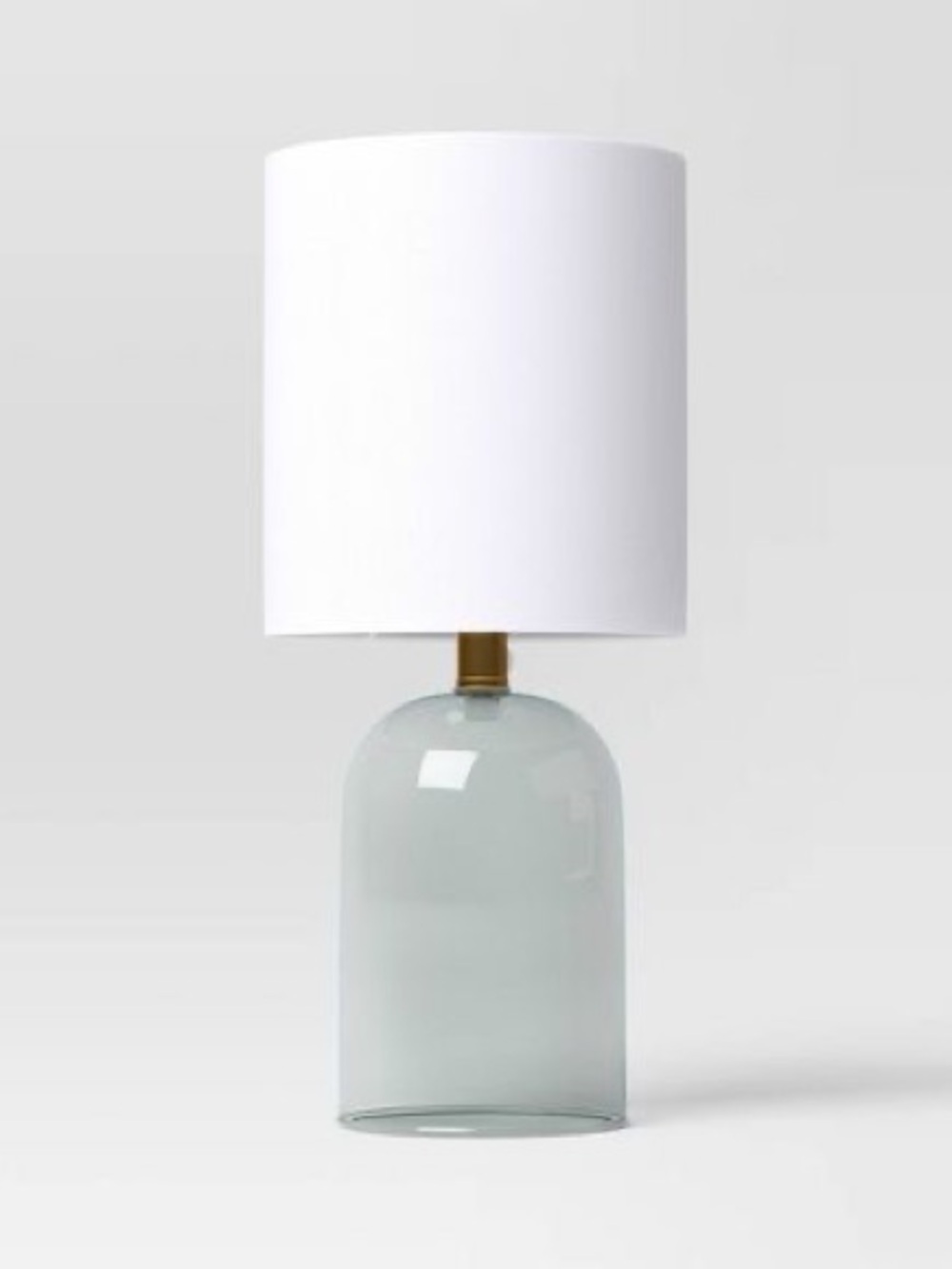 Glass Table Lamp with Open Base - Room Essentials™: ETL Listed, No Assembly, Mod